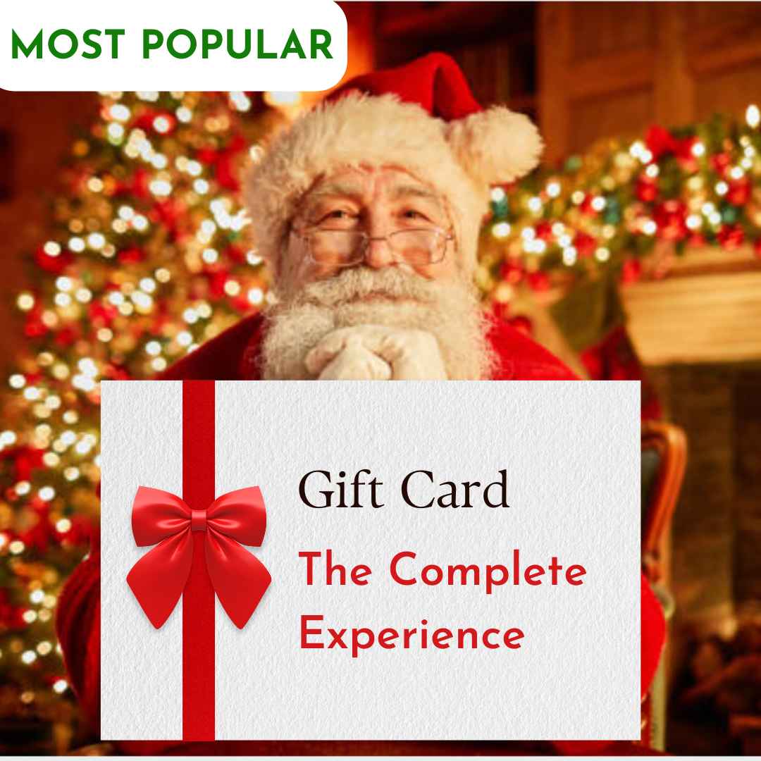 (GIFT CARD) Live Video Call with Santa - The Complete Experience