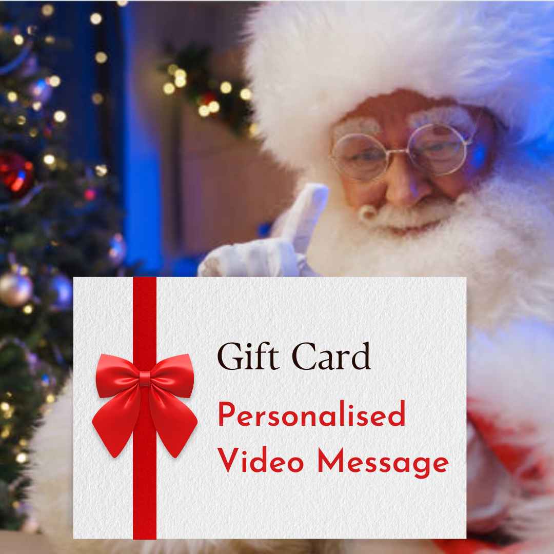 (GIFT CARD) Personalised Video Message from Santa